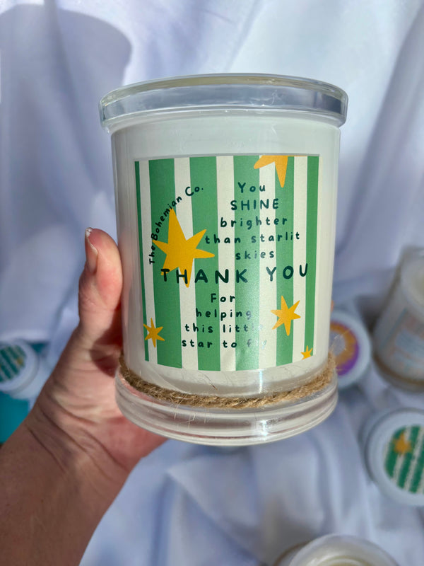 STAR Gratitude & Glow – White Vessel