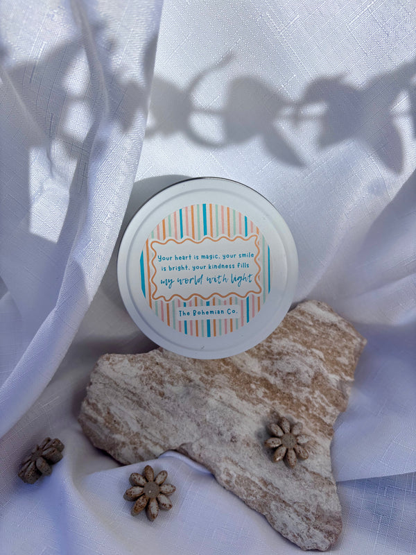 HEART Gratitude & Glow – White Vessel