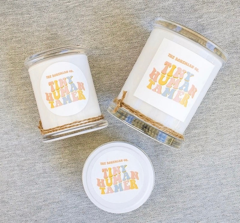 TINY HUMAN Gratitude & Glow – White Vessel