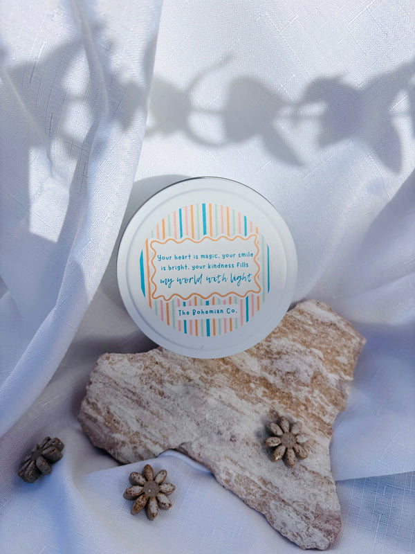 HEART Gratitude & Glow – Candle Tin