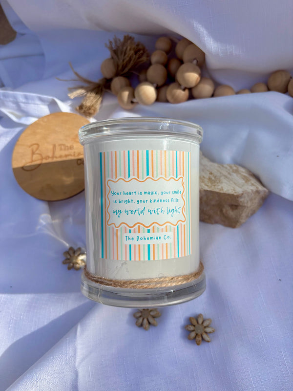 HEART Gratitude & Glow – White Vessel