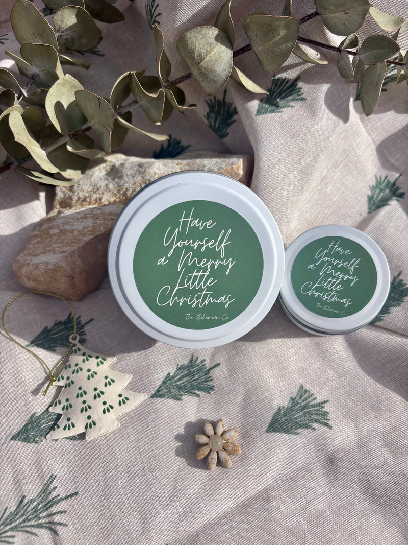 Merry Little Christmas – Candle Tin