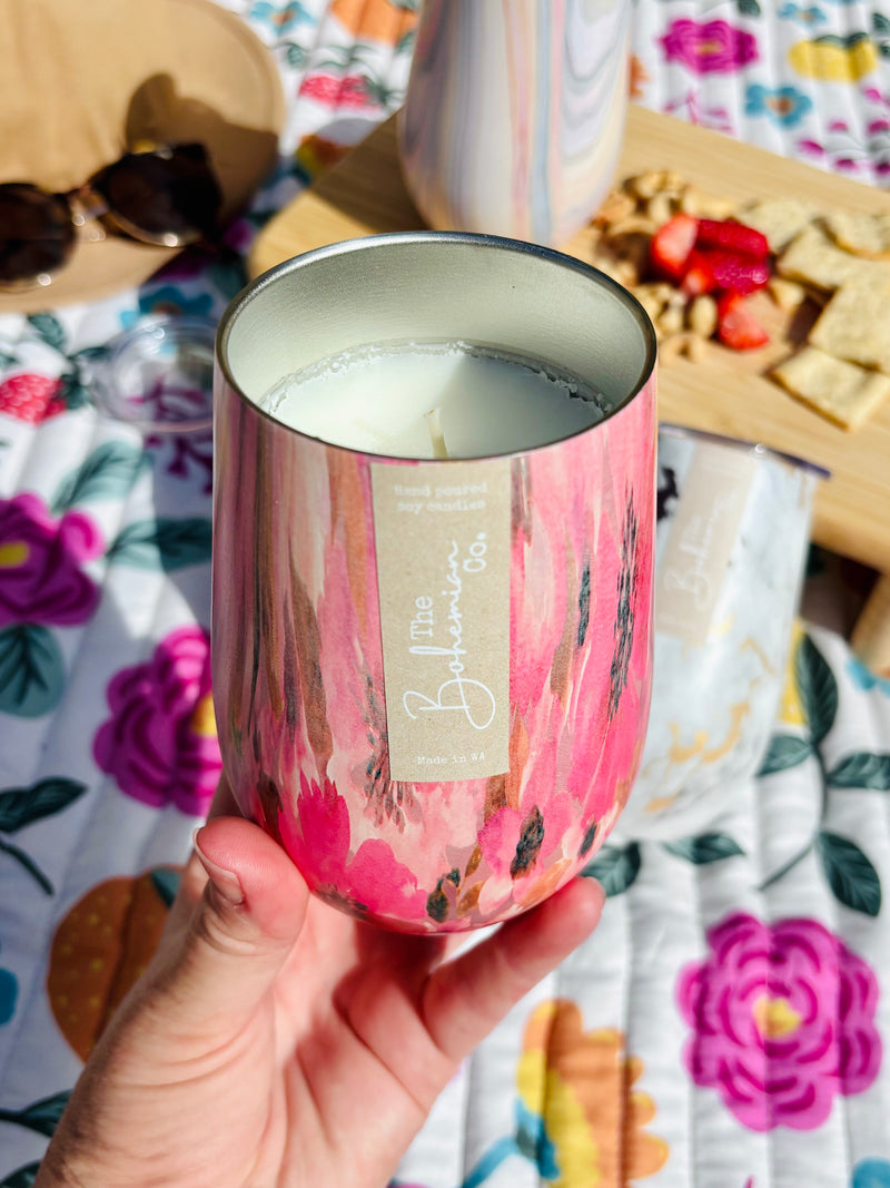 Candle Keep Cup| Peach Blossom