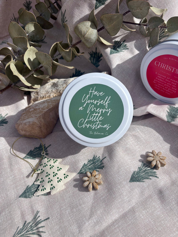 Merry Little Christmas – Candle Tin