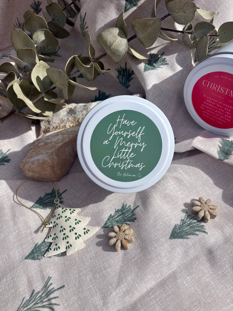 Merry Little Christmas – Candle Tin