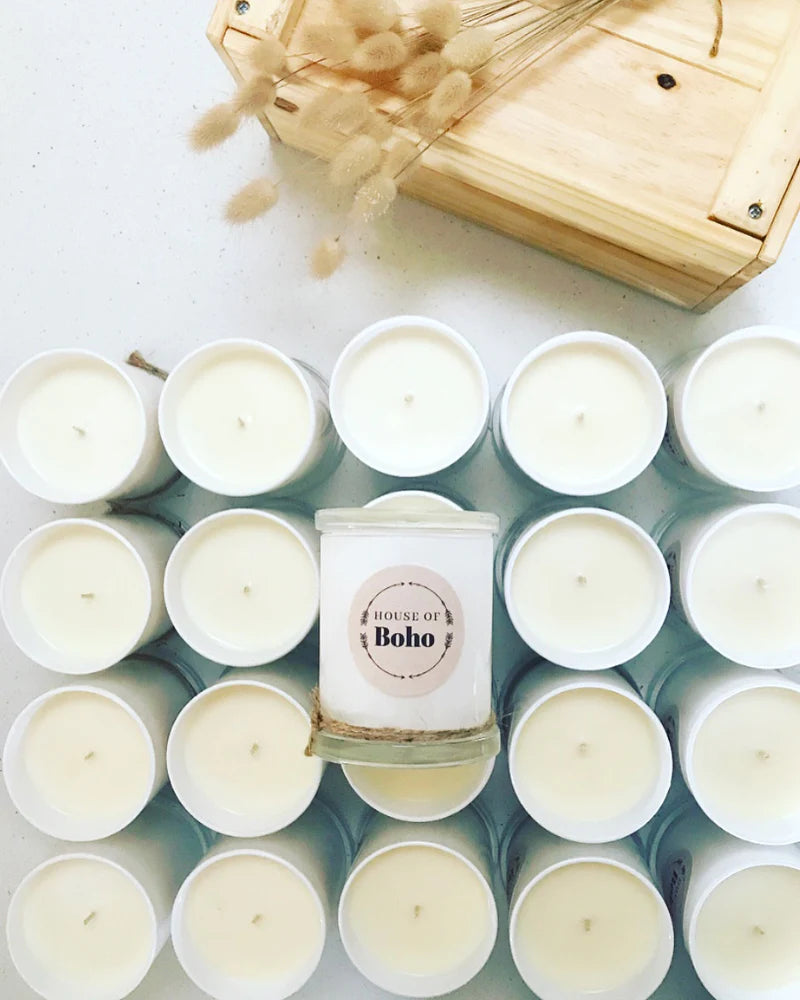 Signature White Candle Vessel - Personalised/Custom