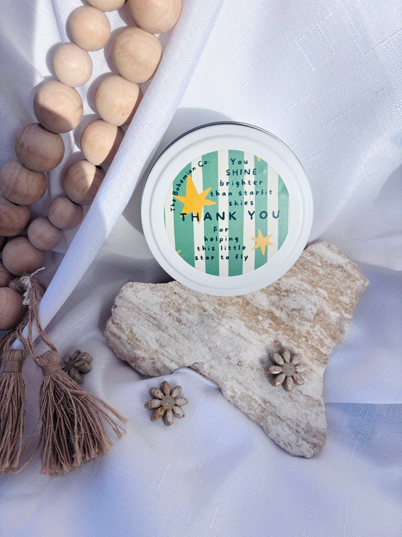 STAR Gratitude & Glow – White Vessel