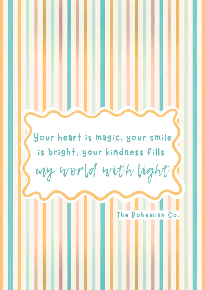 HEART Gratitude & Glow – White Vessel